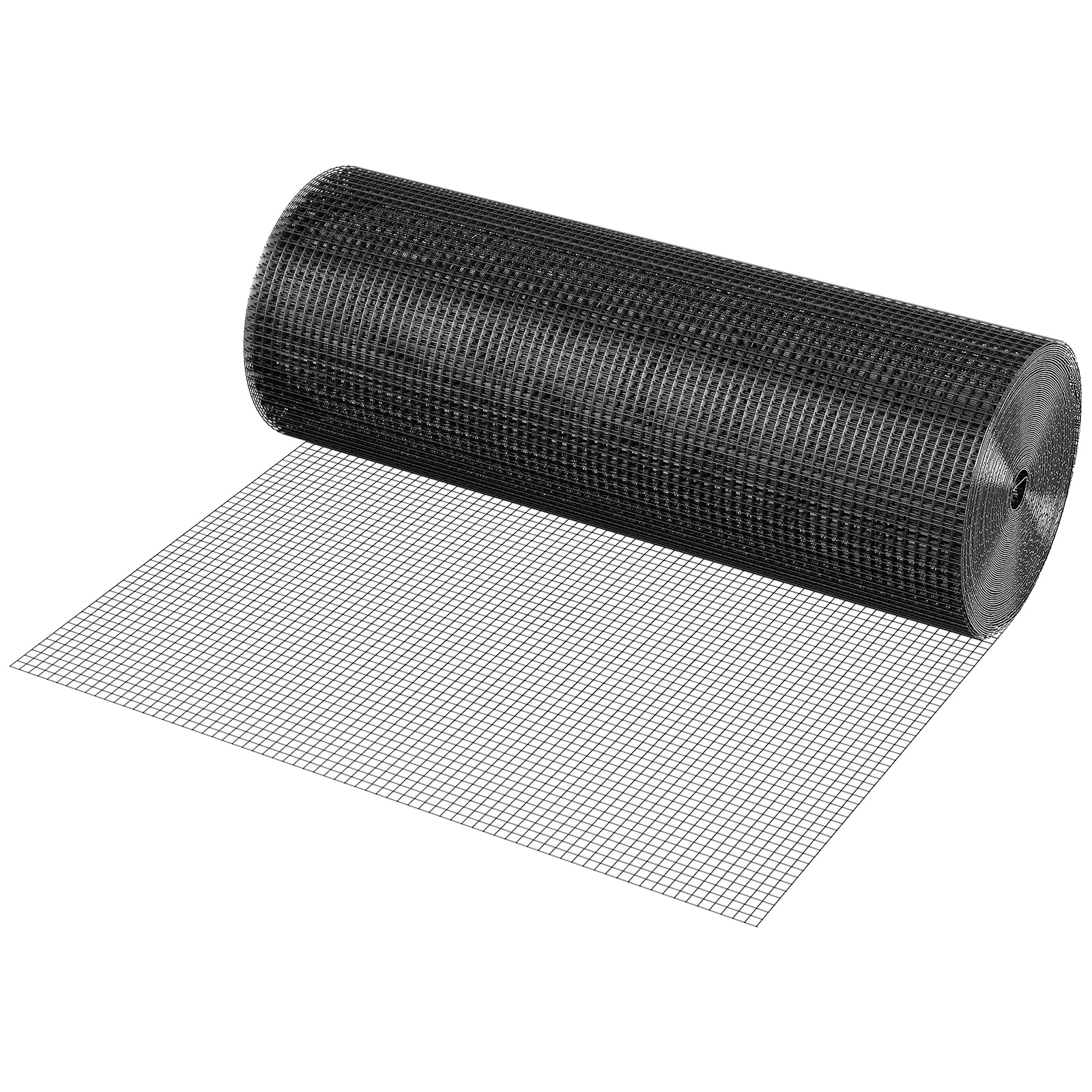 Hardware Cloth 24 In X 50 Ft, 1/2 In 19 Gauge Galvanized Wire Mesh Roll, Weather-Resistant Vinyl Coated Chicken Wire Fencing, Heavy Duty Welded Garden Plant Fencing For Rabbit Cage Snake Fence_maomaolike.com